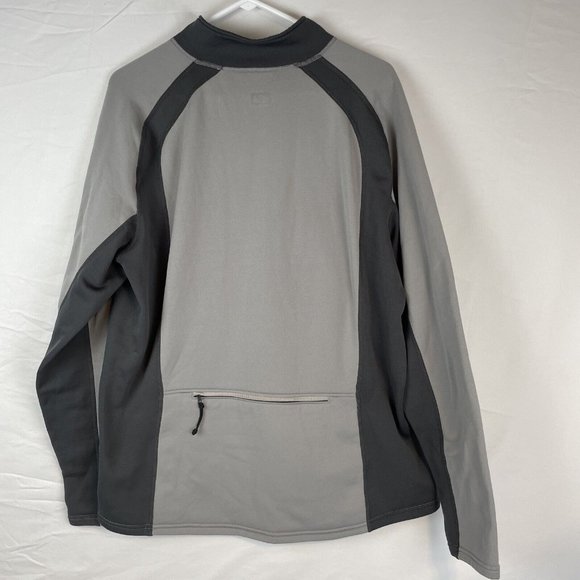 REI Pullover Men's Size Extra Large Gray Black Vintage Performance Stretch - Picture 4 of 8